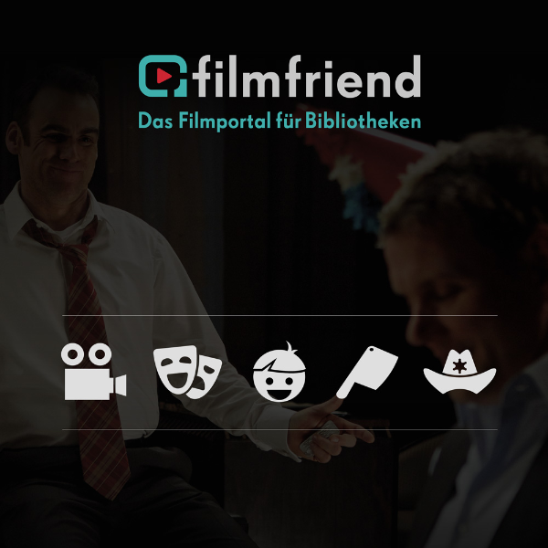 Filmfriend App, der Film-Streaming Service von über 30 Bibliotheken
